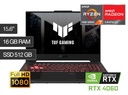 LAPTOP GAMER ASUS TUF A15 FA507NV-LP053W AMD RYZEN 7 15.6" 7735HS 16GB RAM 512GB SSD RTX4060